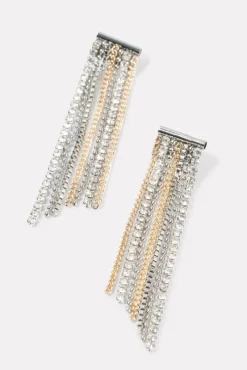 Jewelry<EVEREVE Fontana Chain Earring Gold/Silver