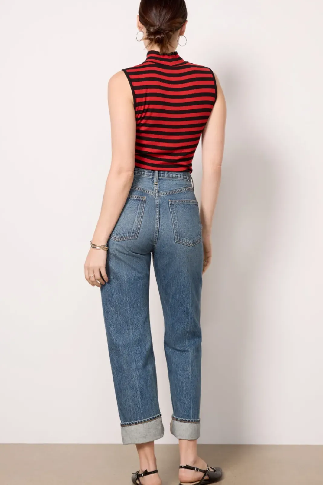 Jeans<AGOLDE Fran Cuffed Straight Dwell