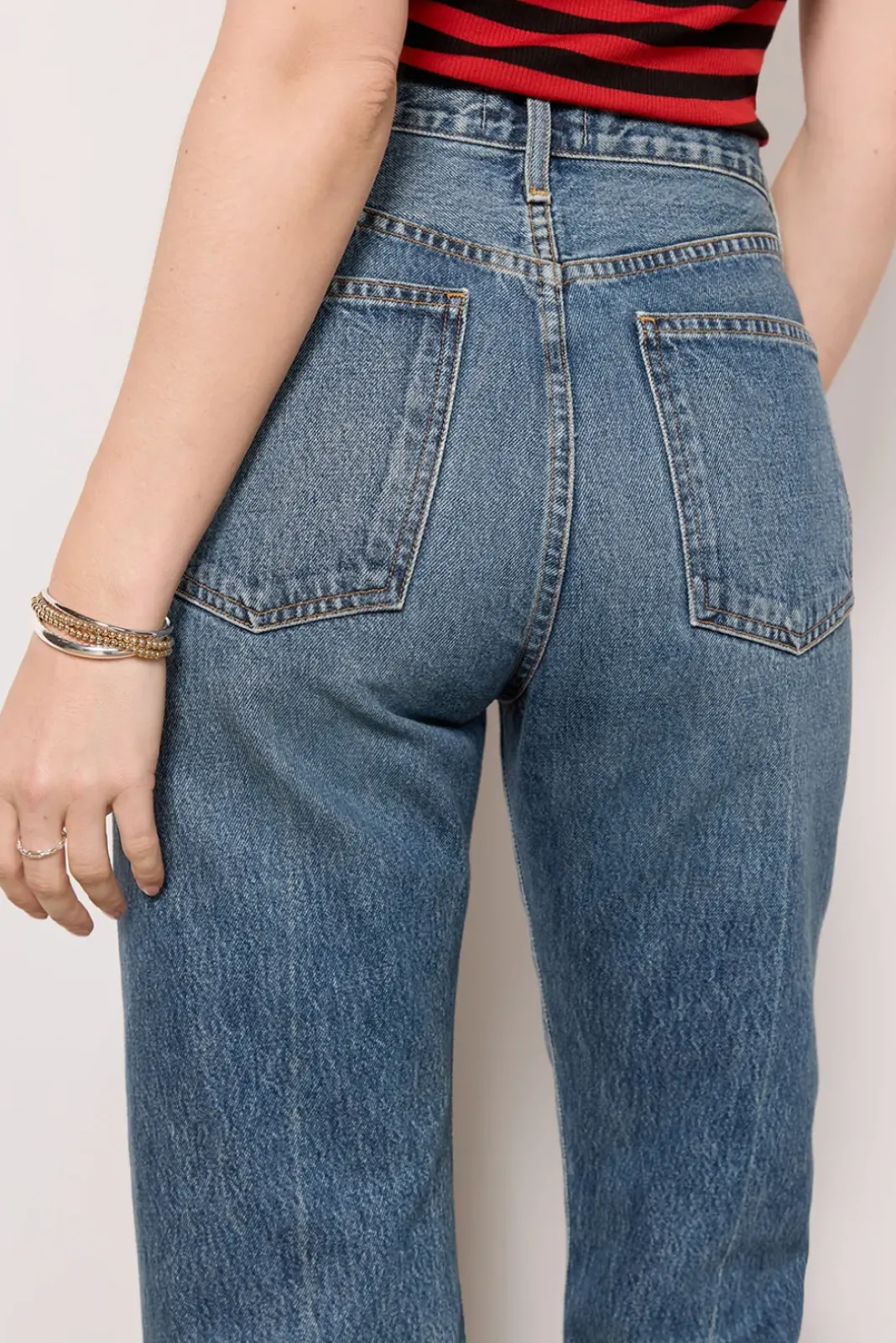 Jeans<AGOLDE Fran Cuffed Straight Dwell