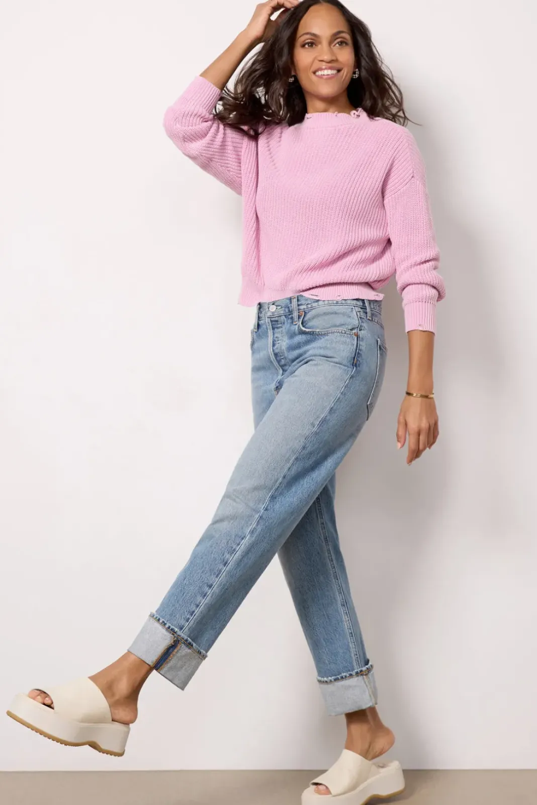 Jeans<AGOLDE Fran Jean Invention