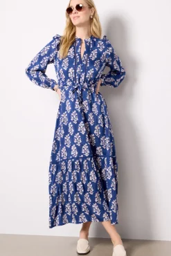 Dresses<EMERSON FRY Frances 4 Dress Pressedflowersblue