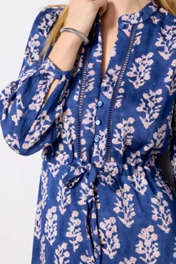 Dresses<EMERSON FRY Frances 4 Dress Pressedflowersblue