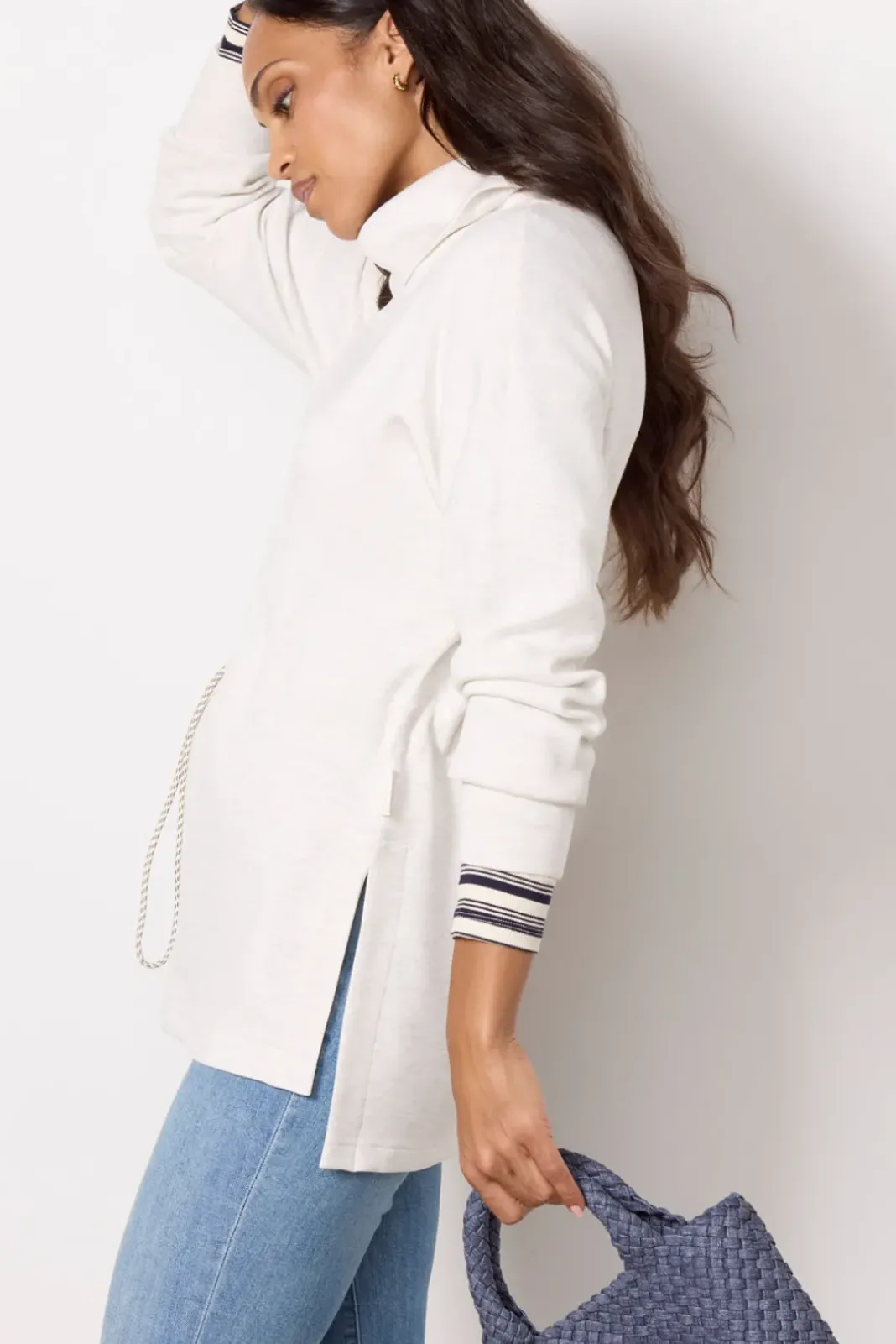 Matching Sets|Sweatshirts<VARLEY Freya Sweat Ivorymarl