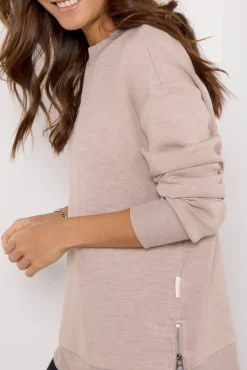 Matching Sets|Sweatshirts<VARLEY Gabriella Sweat Taupemarl