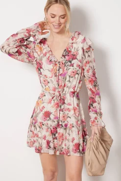 Dresses<PAIGE Garcelle Dress Antiquewhite