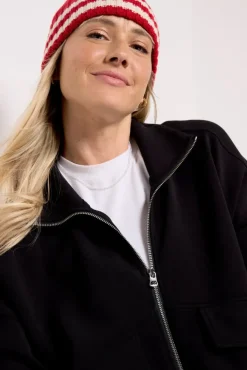 Matching Sets|Blazers & Jackets<VARLEY Garcia Zip Through Sweat Black