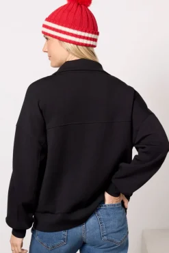 Matching Sets|Blazers & Jackets<VARLEY Garcia Zip Through Sweat Black