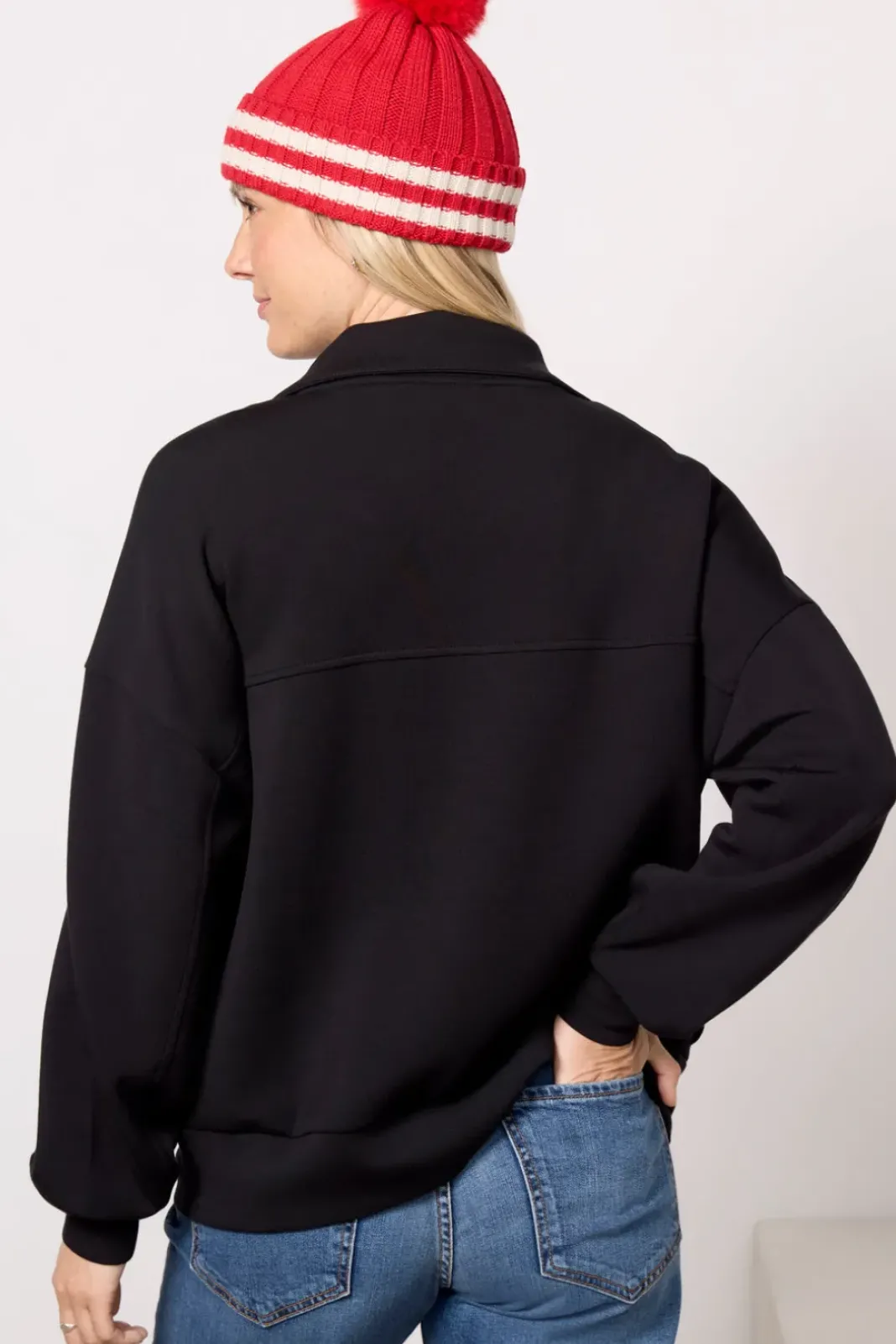 Matching Sets|Blazers & Jackets<VARLEY Garcia Zip Through Sweat Black