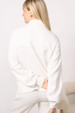 Matching Sets|Blazers & Jackets<VARLEY Garcia Zip Through Sweat Ivorymarl