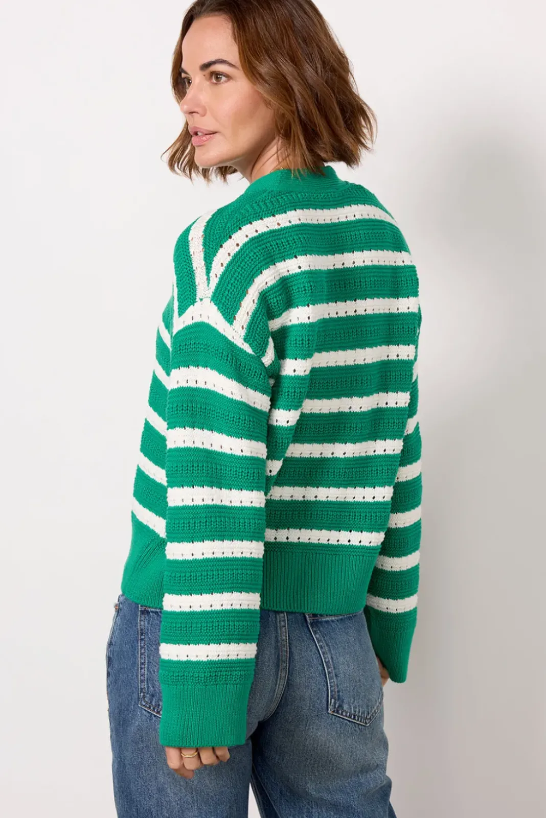 Sweaters<RAILS Geneva Cardigan Kellystripe