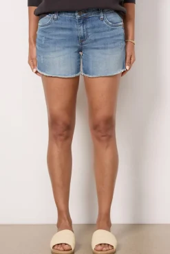 Shorts & Cutoffs<KUT FROM THE KLOTH Gidget Fray Short Bringing