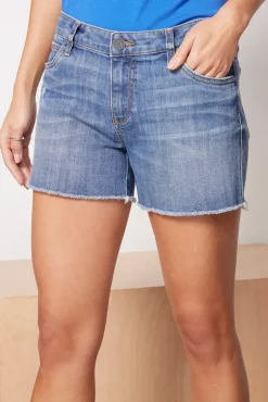 Shorts & Cutoffs<KUT FROM THE KLOTH Gidget Fray Short Bringing