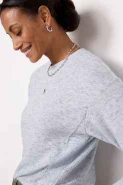 Sweatshirts<MICHAEL STARS Gigi Brushed Pullover Iceblue