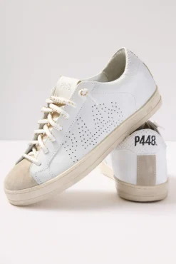 Shoes<P448 Gold Dipped John Sneaker Beige/Cro