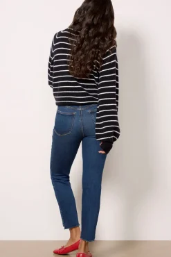 Jeans<GOOD AMERICAN Good Classic Baby Step Hem Indigo511