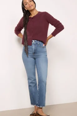 Jeans<GOOD AMERICAN Good Curve Straight Indigo737