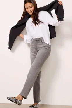 Jeans<GOOD AMERICAN Good Curve Straight Black336