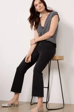 Jeans<GOOD AMERICAN Good Leg Mini Boot Black267