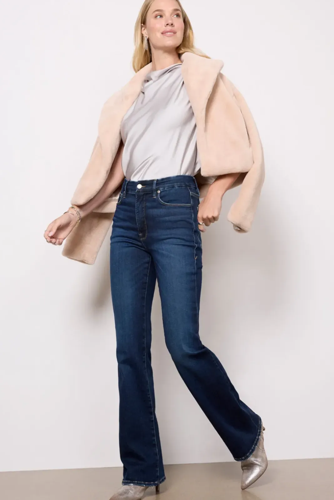 Jeans<GOOD AMERICAN Good Legs Classic Boot Indigo572