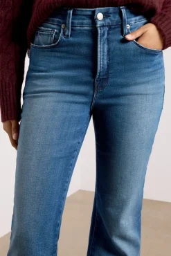 Jeans<GOOD AMERICAN Good Legs Crop Mini Boot I891