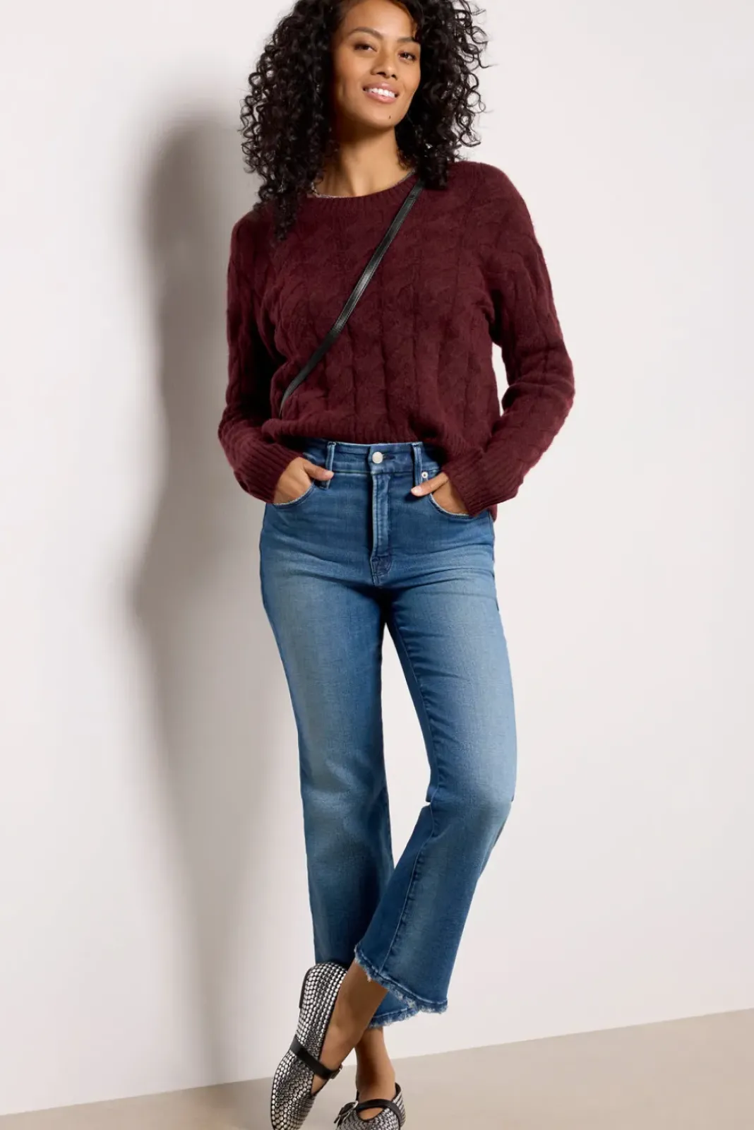 Jeans<GOOD AMERICAN Good Legs Crop Mini Boot I891