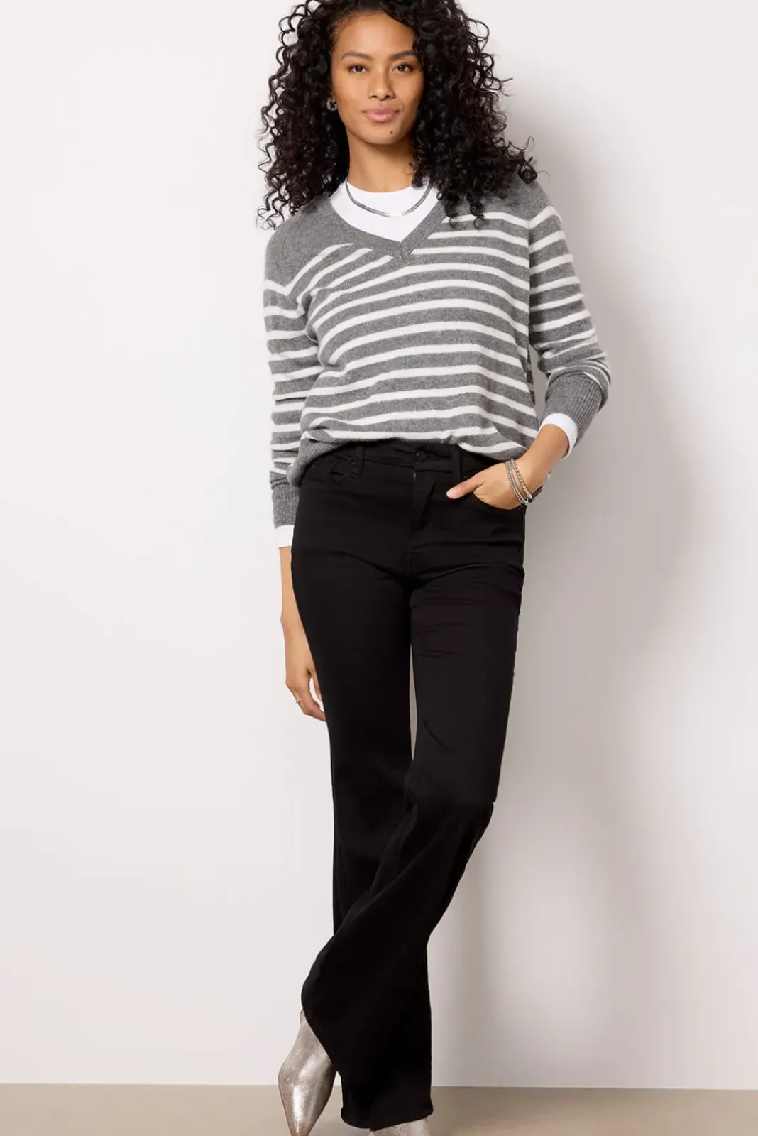 Jeans<GOOD AMERICAN Good Legs Flare Black001