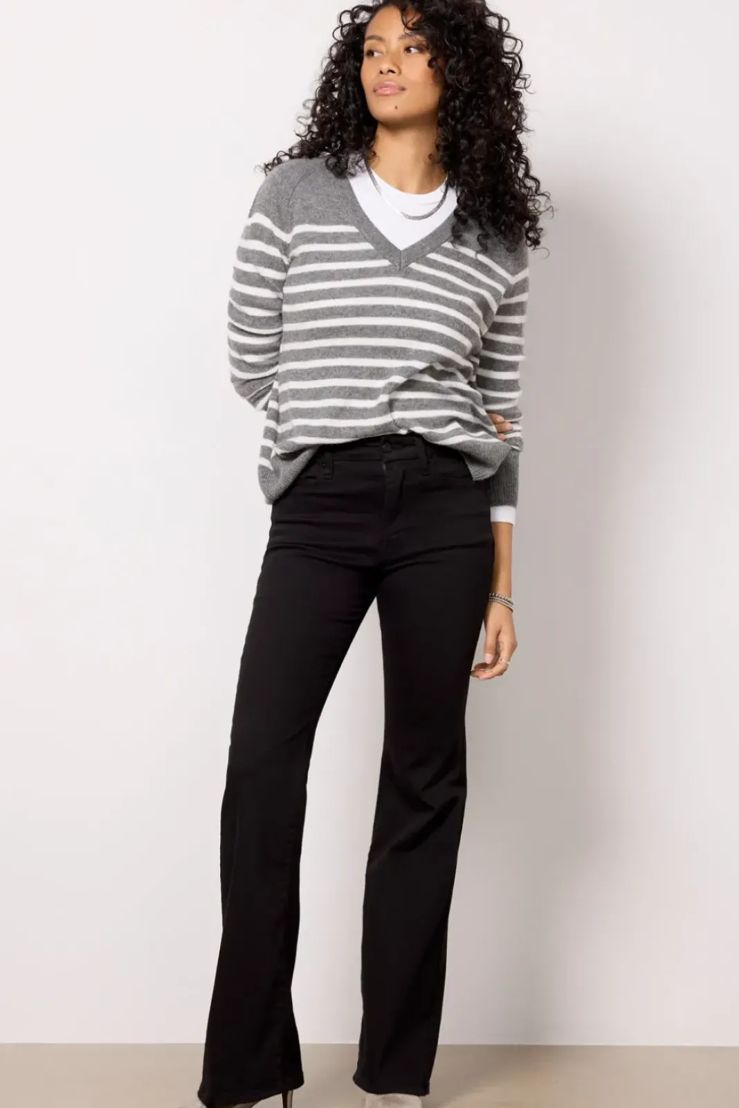 Jeans<GOOD AMERICAN Good Legs Flare Black001