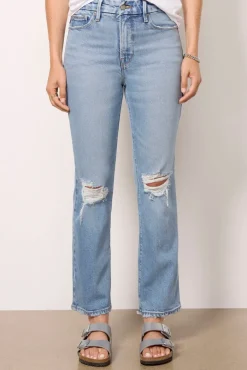 Jeans<GOOD AMERICAN Good Legs Straight Indigo510