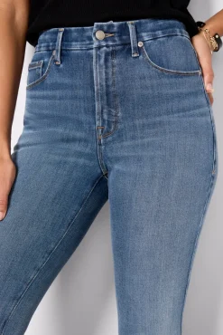 Jeans<GOOD AMERICAN Good Legs Straight Indigo855