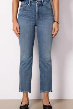 Jeans<GOOD AMERICAN Good Legs Straight Indigo855