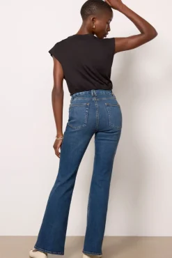 Jeans<GOOD AMERICAN Good Petite Flare Blue004