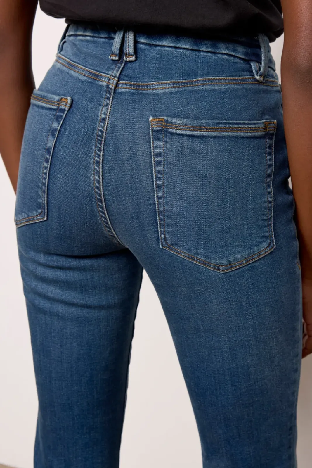 Jeans<GOOD AMERICAN Good Petite Flare Blue004