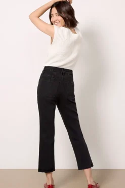 Jeans<GOOD AMERICAN Good Petite Straight Black340