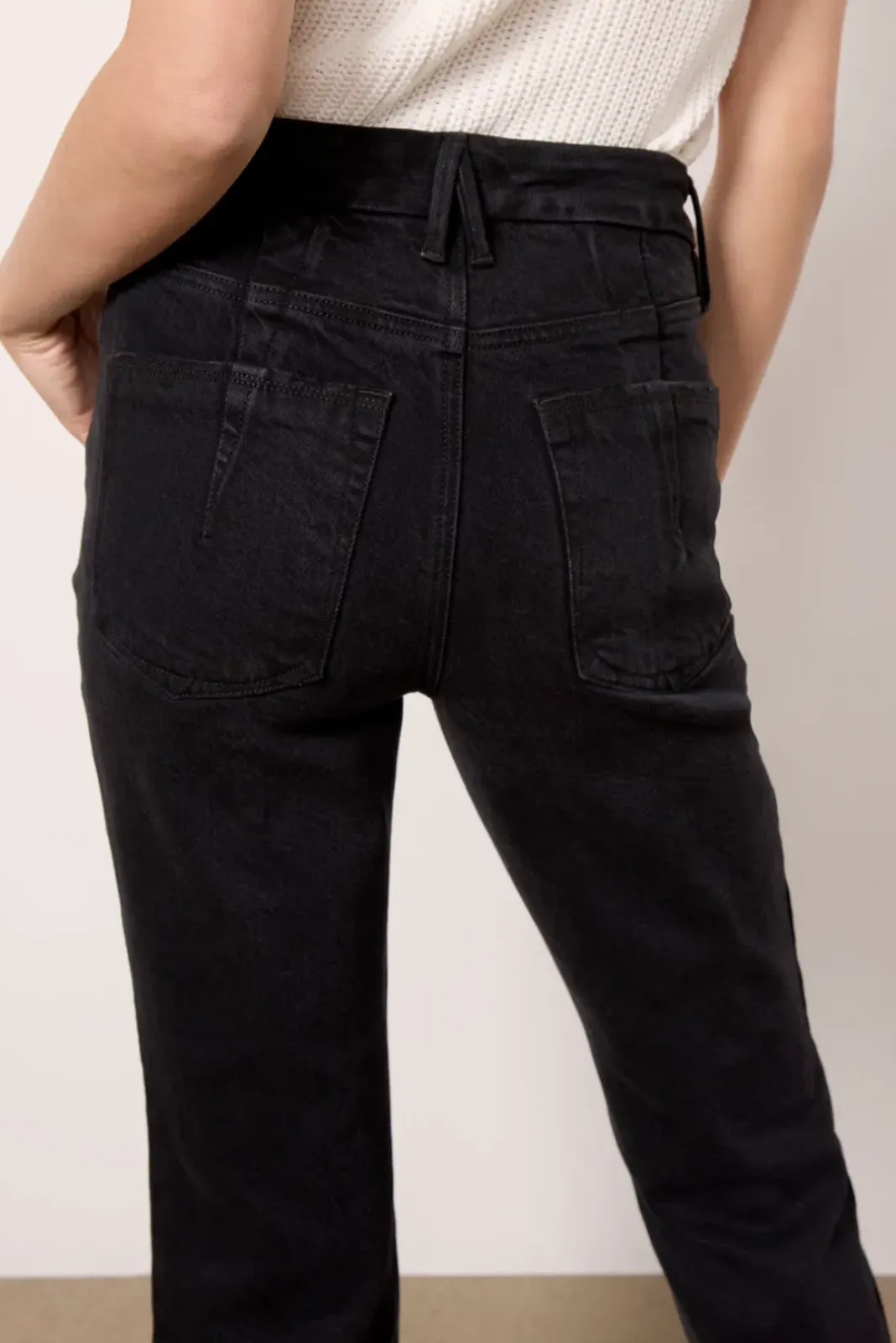 Jeans<GOOD AMERICAN Good Petite Straight Black340