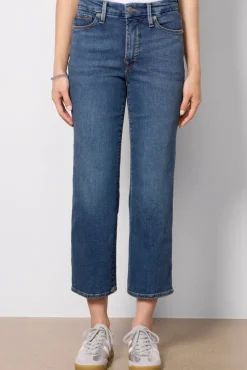 Jeans<GOOD AMERICAN Good Petite Straight Blue004