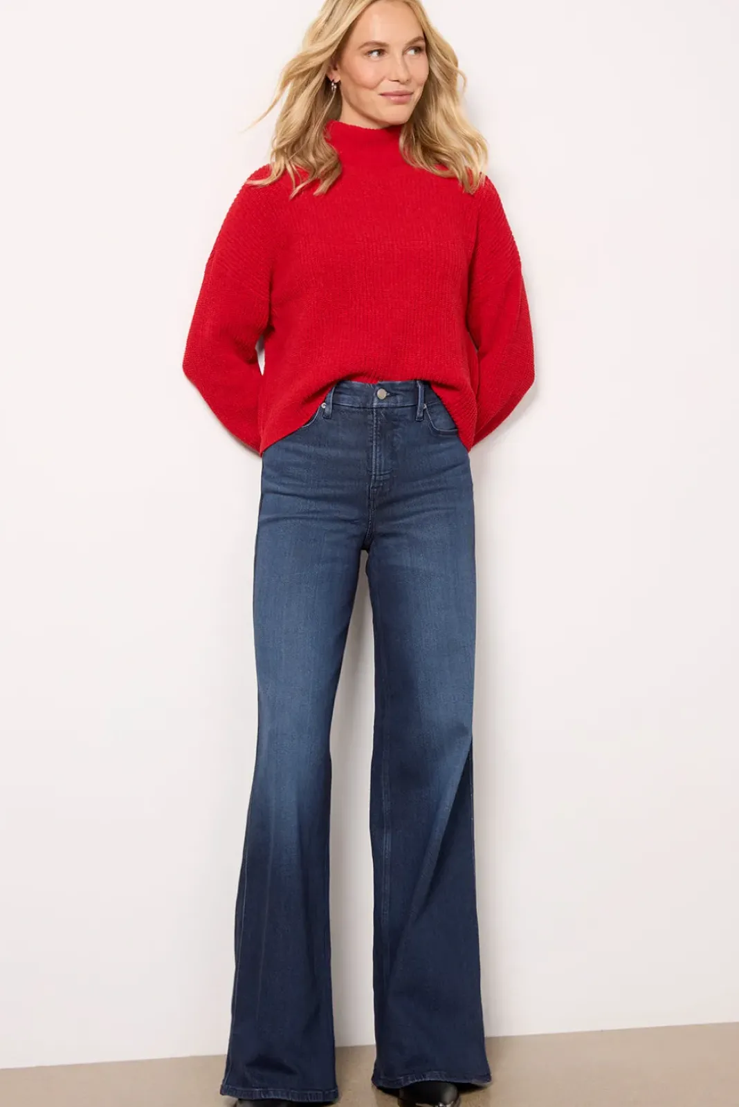 Jeans<GOOD AMERICAN Good Skate Indigo516