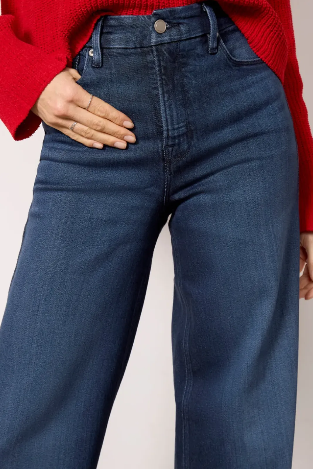 Jeans<GOOD AMERICAN Good Skate Indigo516