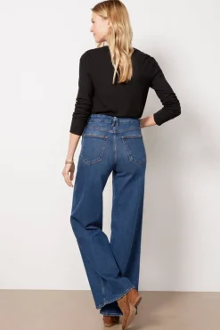 Jeans<GOOD AMERICAN Good Skate Blue383