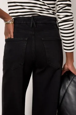 Jeans<GOOD AMERICAN Good Waist Palazzo Black344