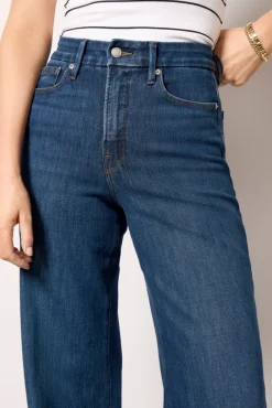 Jeans<GOOD AMERICAN Good Waist Palazzo Indigo977