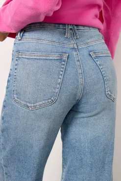 Jeans<GOOD AMERICAN Good Waist Palazzo Indigo746
