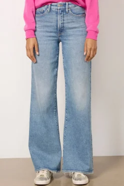 Jeans<GOOD AMERICAN Good Waist Palazzo Indigo746