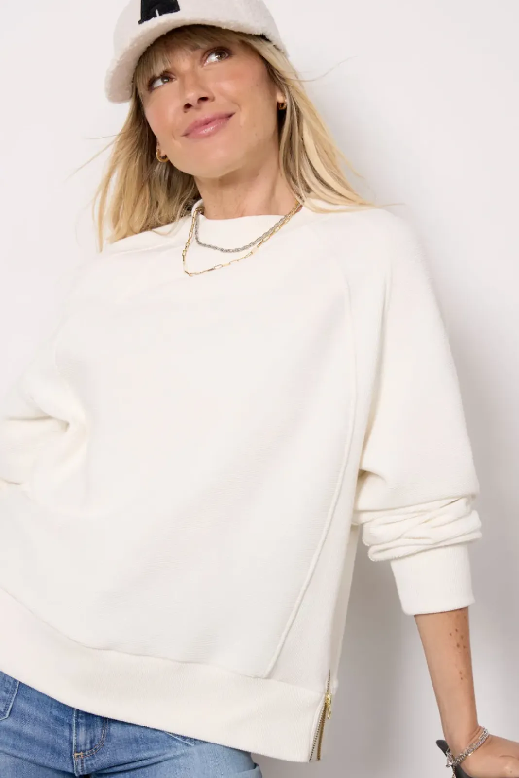 Sweatshirts<VARLEY Goulding Sweat Ivory