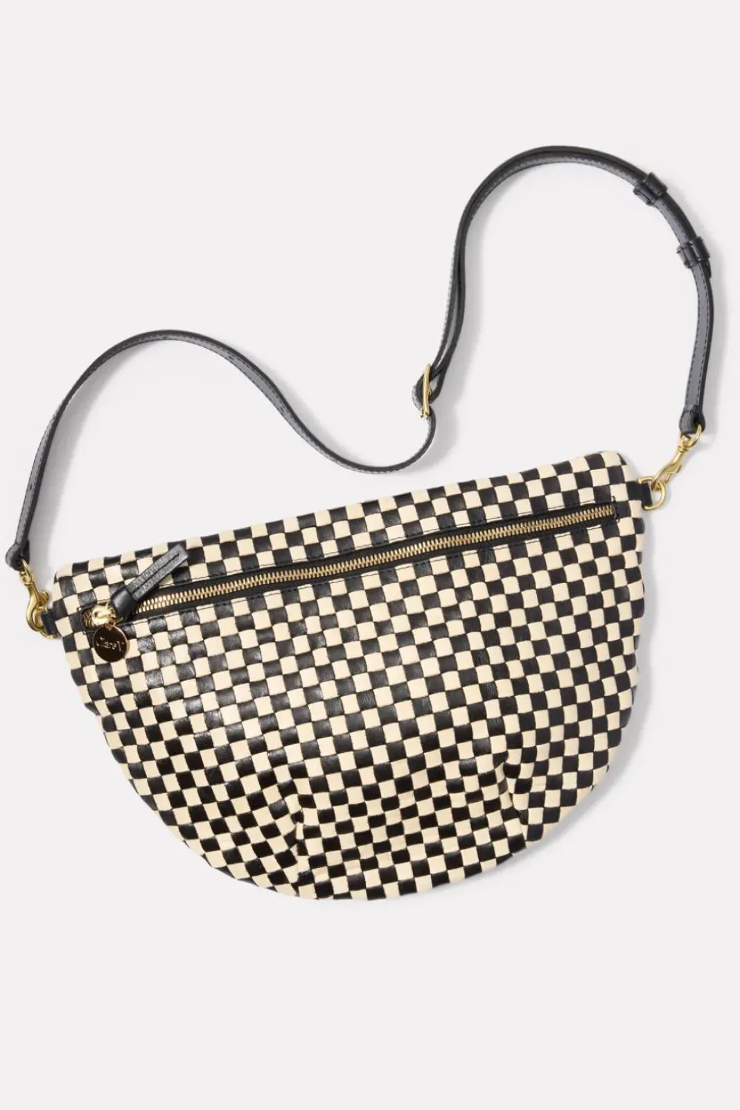 Bags<CLARE V. Grande Fanny Black/Creamcheck