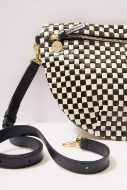 Bags<CLARE V. Grande Fanny Black/Creamcheck