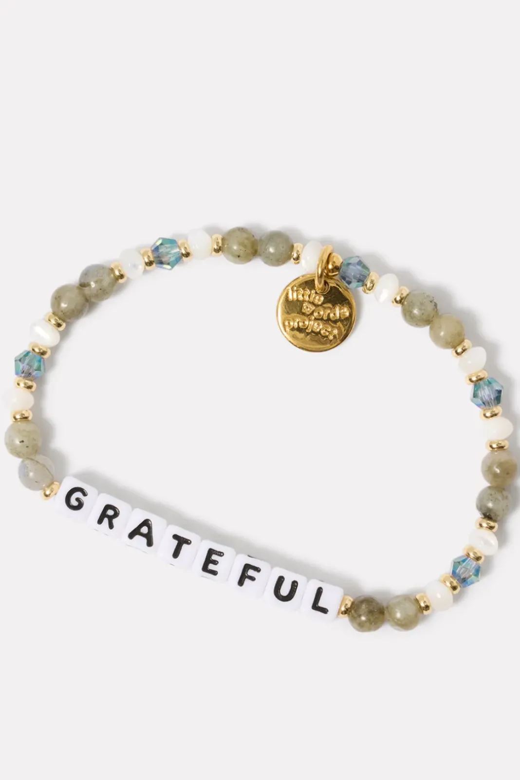 Jewelry<LITTLE WORDS PROJECT Grateful Bracelet Applepicking