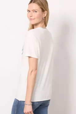 Tops & Tees<RETRO BRAND BLACK LABEL Grateful Tee Antiquewhite