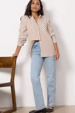 Jeans<RAG AND BONE Harlow Midrise Full Length Straight Bloomfield
