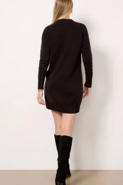 Dresses<EVEREVE Harlow Sweater Dress Black