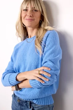 Sweaters<EVEREVE Harriett Roll Neck Pullover Frenchblue
